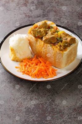   Bunny Chow: Spicy Durban Curry Encased in a Loaf of Hollowed-Out Bread? Yes, Please!